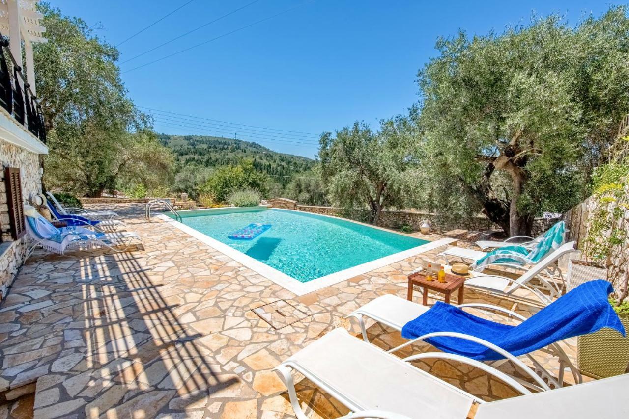Villa Bougarini Haven Family Villa Rock Pool Oasis Jeromónahosz Kültér fotó